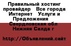 Правильный хостинг провайдер - Все города Интернет » Услуги и Предложения   . Свердловская обл.,Нижняя Салда г.